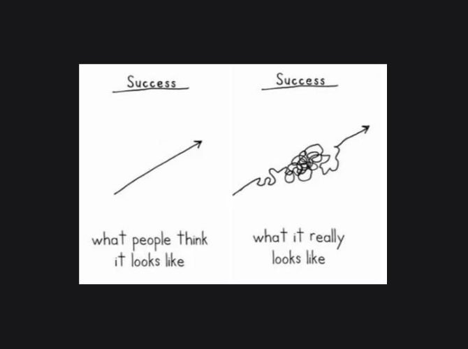 It’s not the success that makes for a good business story, it’s the setbacks